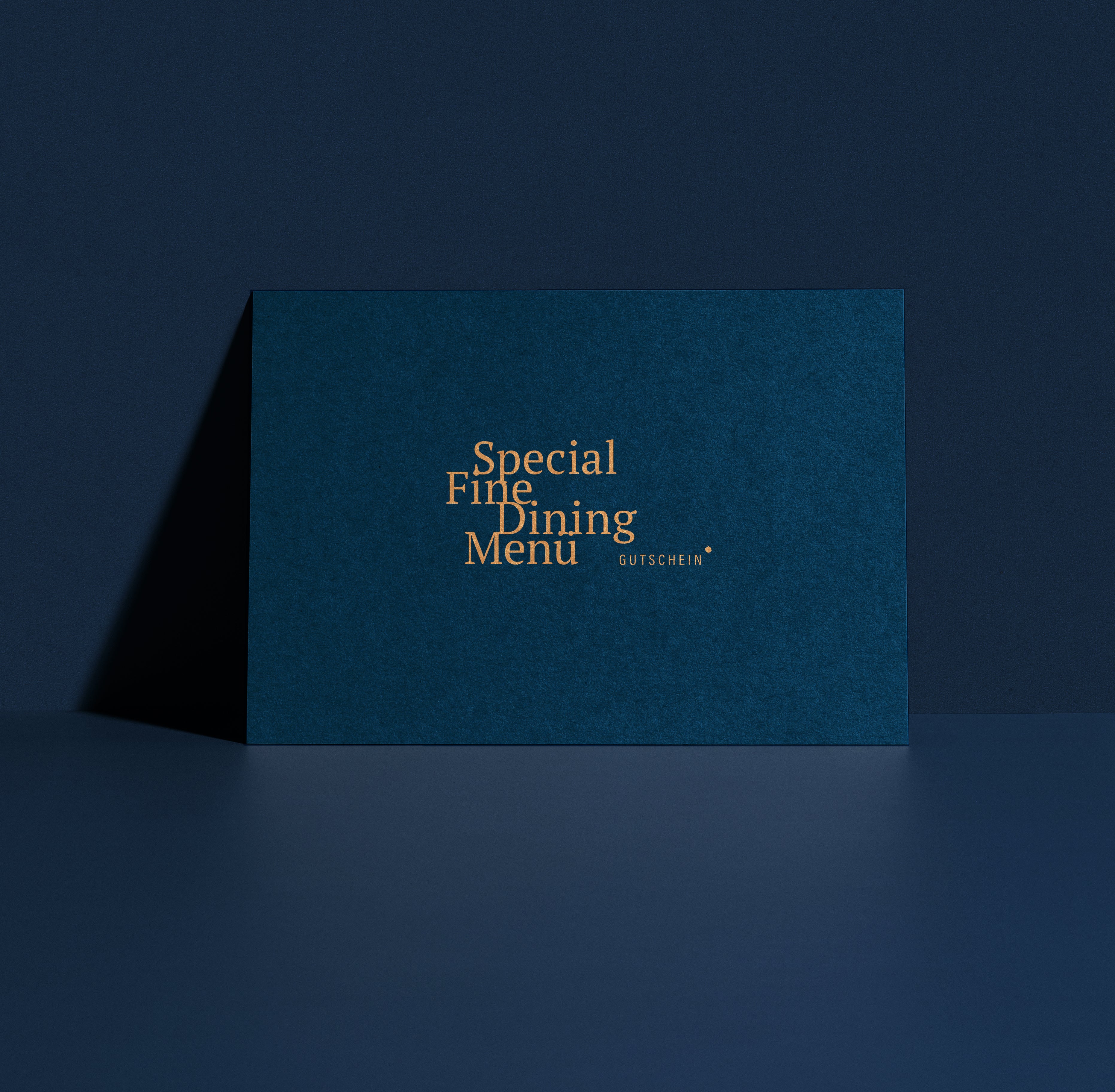 Special Fine Dining Menü