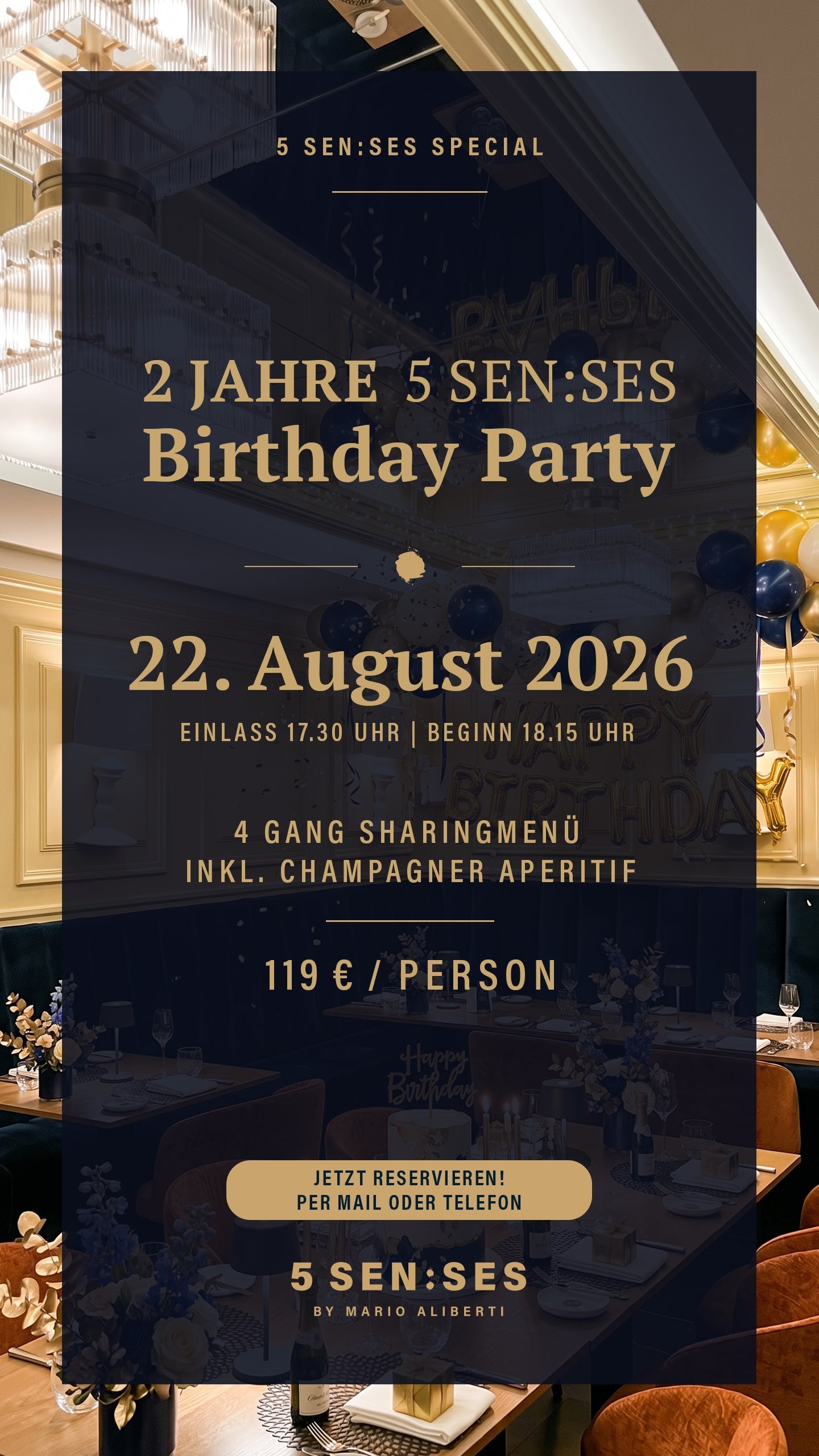 2 Jahre 5SEN:SES Birthday Party
