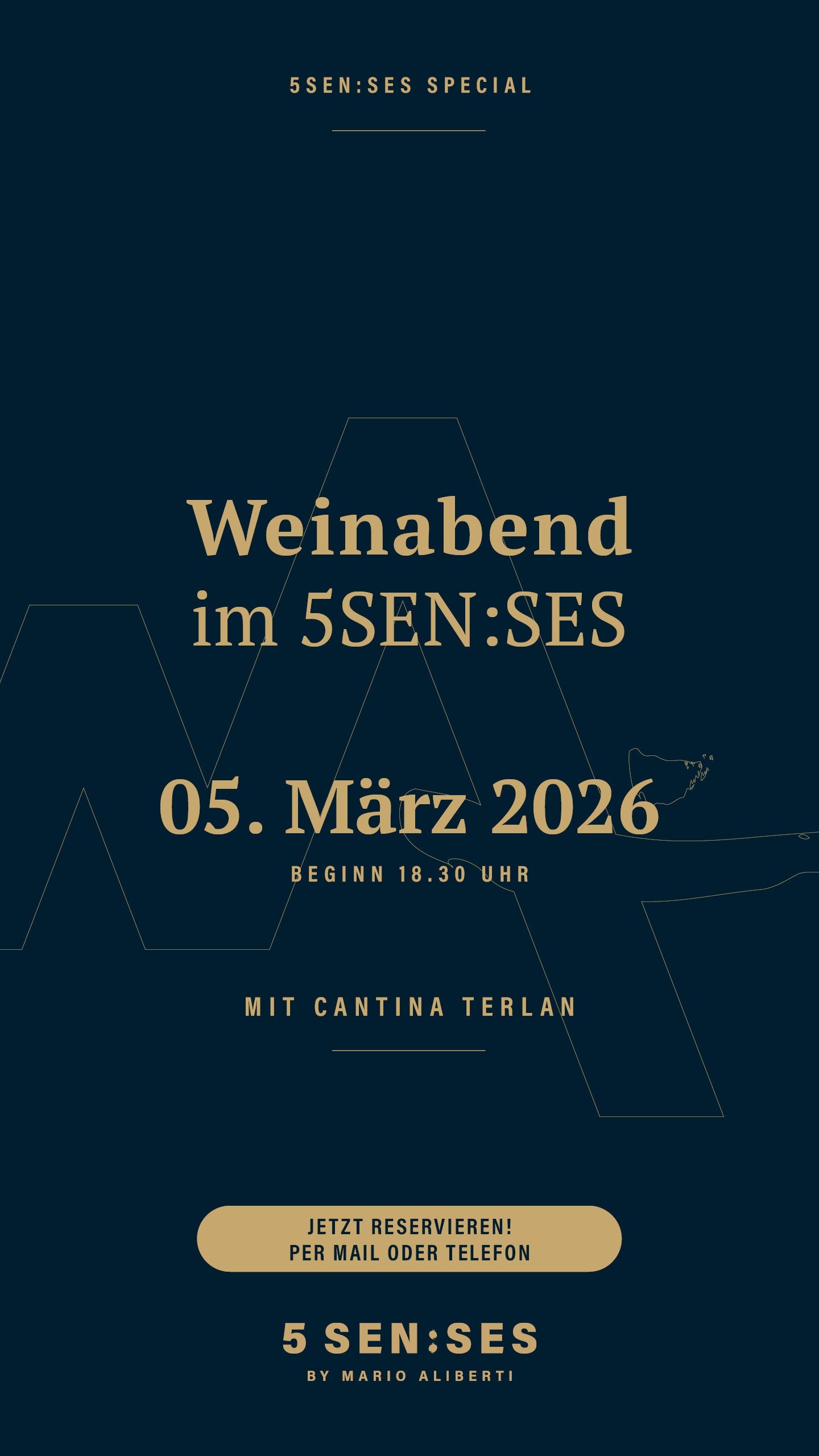 Weinabend im 5SEN:SES